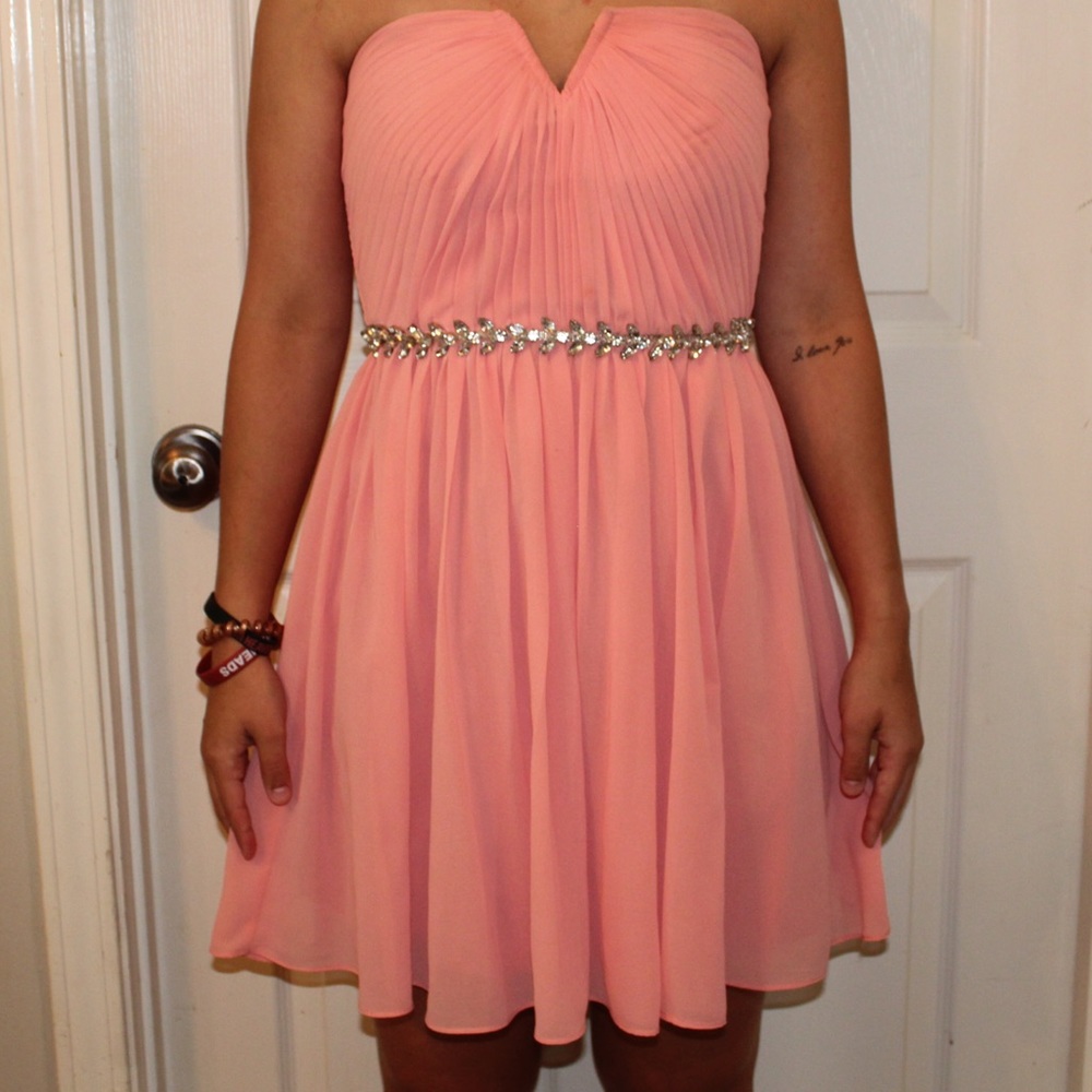 BLUSH PINK HOMECOMING / FORMAL DRESS